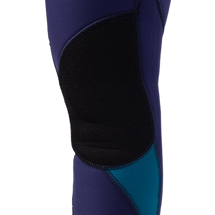 2024 Gul Mujer Response 4/3mm Gbs Back Zip Neopreno RE1248-C1 - Blue / Teal